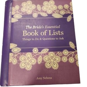 The Brides Essential Book of Lists